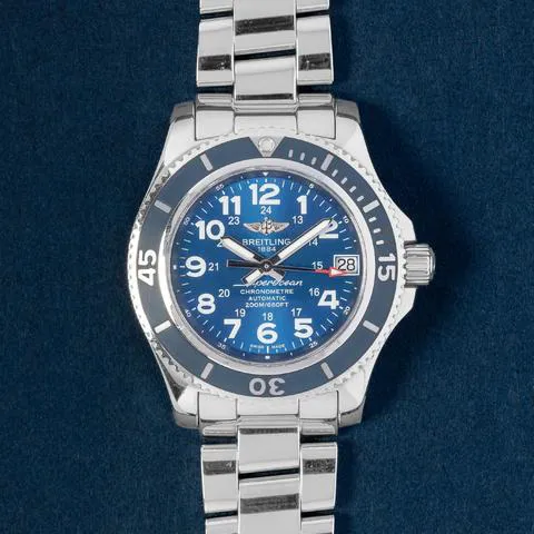 Breitling Superocean A17312 36mm Stainless steel Blue