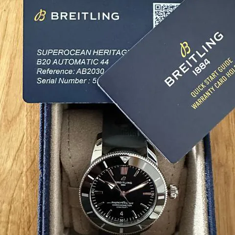 Breitling Superocean Heritage AB2030121B1S1 44mm Stainless steel Black