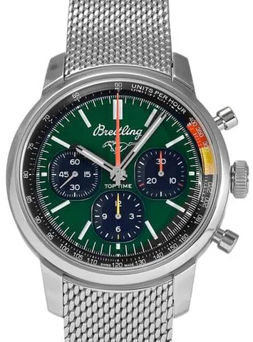 Breitling Top Time AB01762A1L1A1 41mm Stainless steel Green