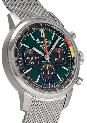 Breitling Top Time AB01762A1L1A1 41mm Stainless steel Green 1