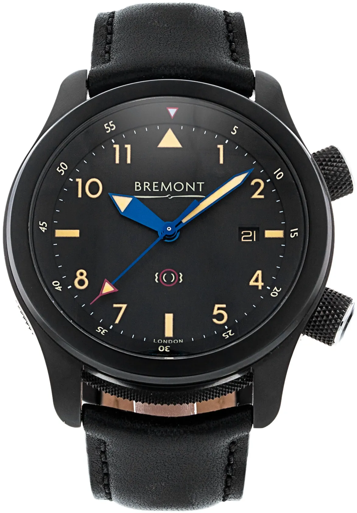 Bremont U-2 U-2/51-JET 43mm Stainless steel Black Arabic