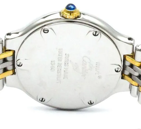 Cartier 21 Must de Cartier 28mm Yellow gold and Stainless steel Silver 5