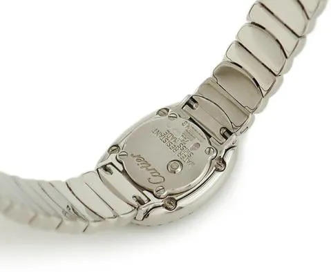 Cartier Baignoire WB5095W2 18mm White gold Silver 1