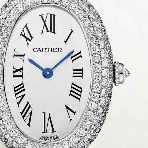 Cartier Baignoire WJBA0020 31.4mm Yellow gold Silver 3