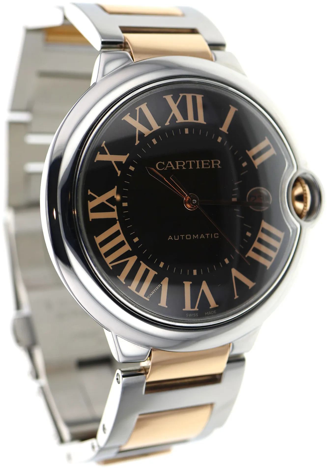 Cartier Ballon Bleu 3001 42mm Stainless steel Brown 4