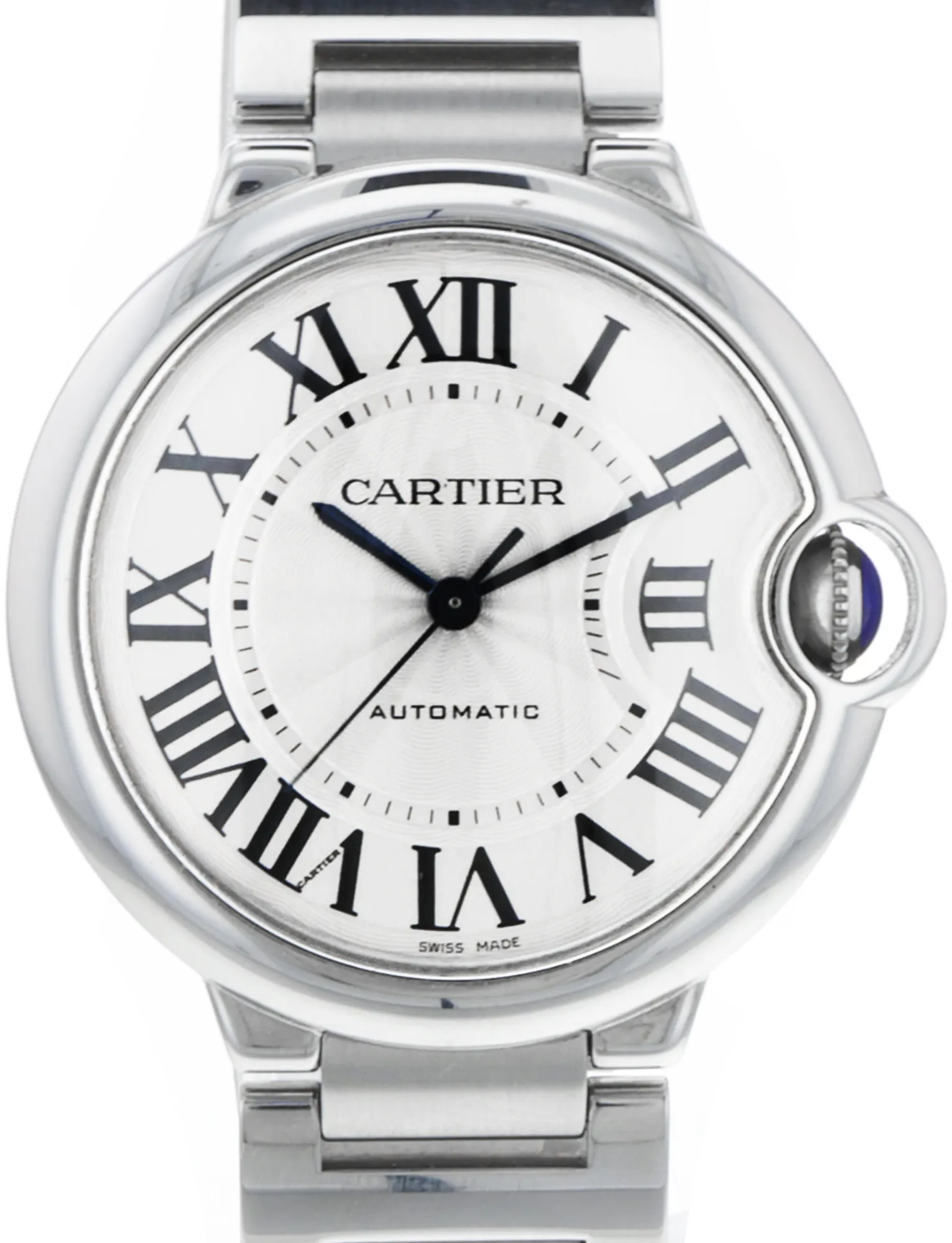 Cartier Ballon Bleu 3284 36mm Stainless steel White