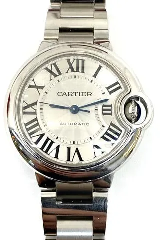 Cartier Ballon Bleu 3489 33mm Stainless steel Silver