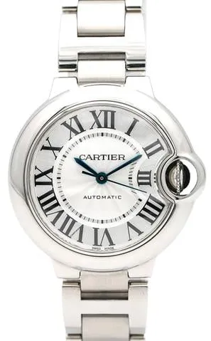 Cartier Ballon Bleu 3489 33mm Stainless steel Silver