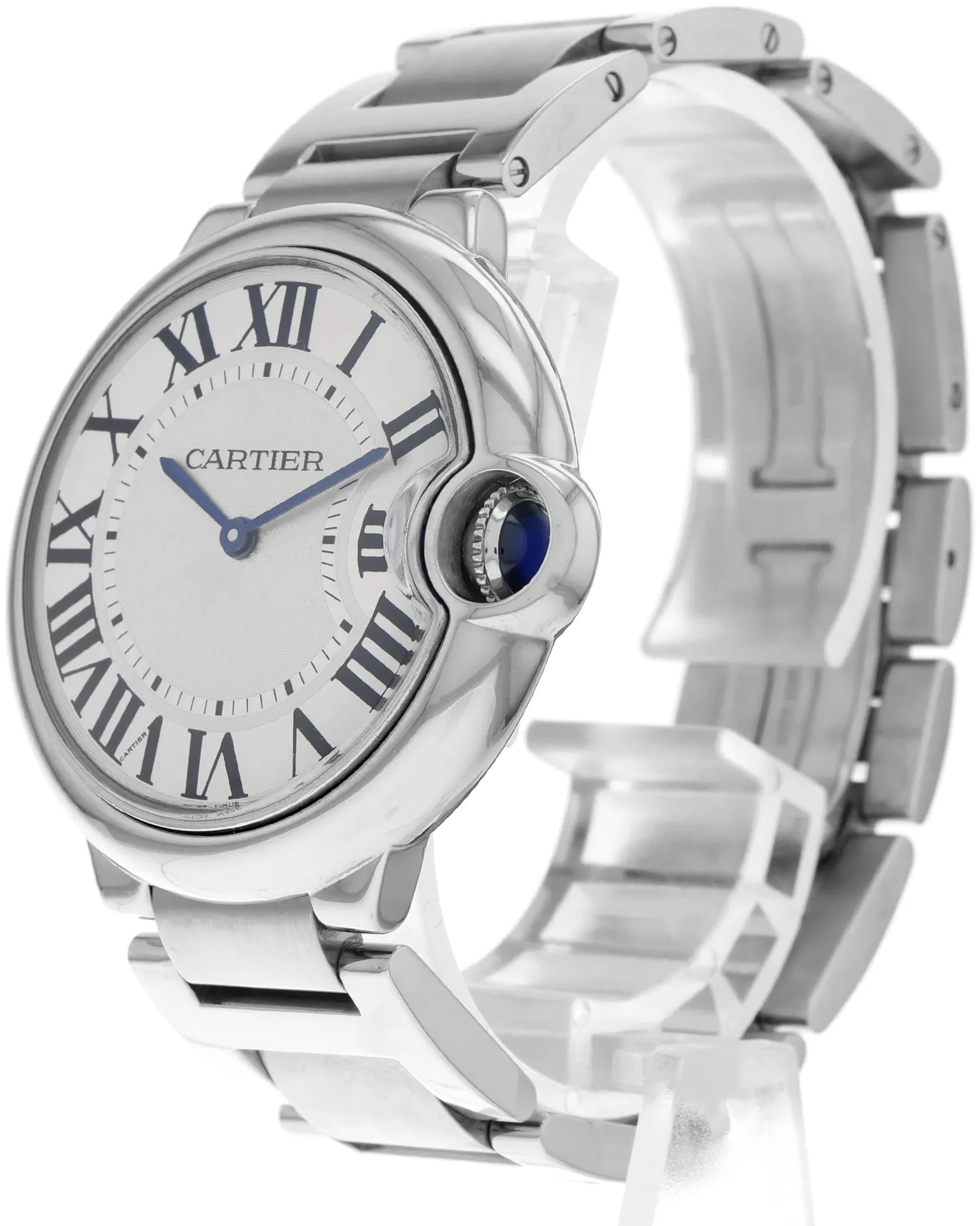 Cartier Ballon Bleu 36mm W69011Z4 3005 36mm Stainless steel Silver 1