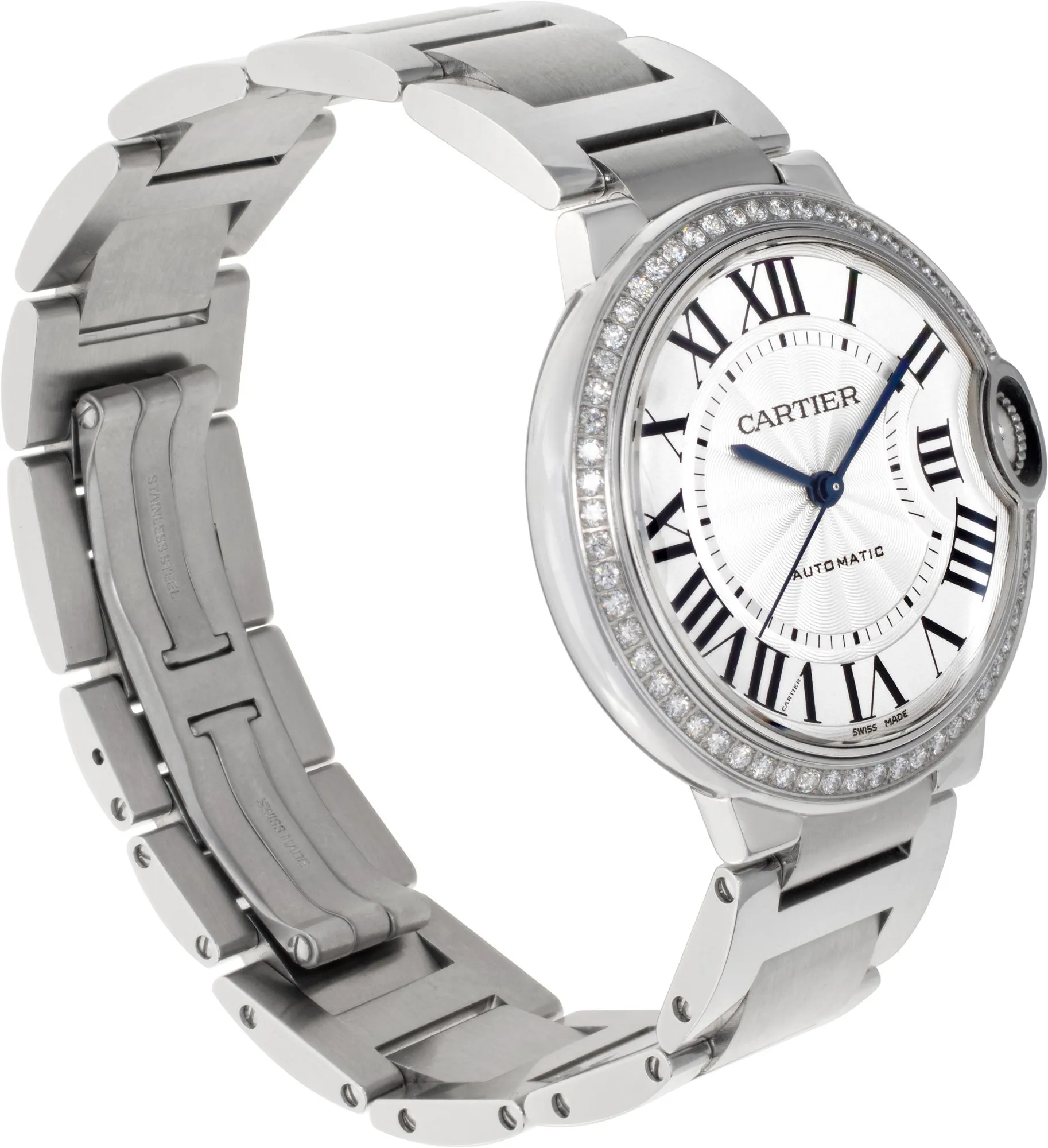 Cartier Ballon Bleu de Cartier W4BB0024 36mm Stainless steel Silver 2