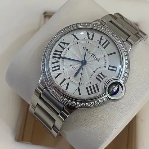 Cartier Ballon Bleu de Cartier W4BB0024 36mm Stainless steel Silver 2