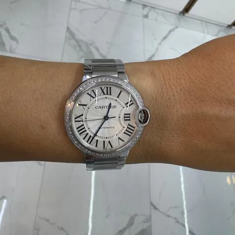 Cartier Ballon Bleu de Cartier W4BB0024 36mm Stainless steel Silver 7