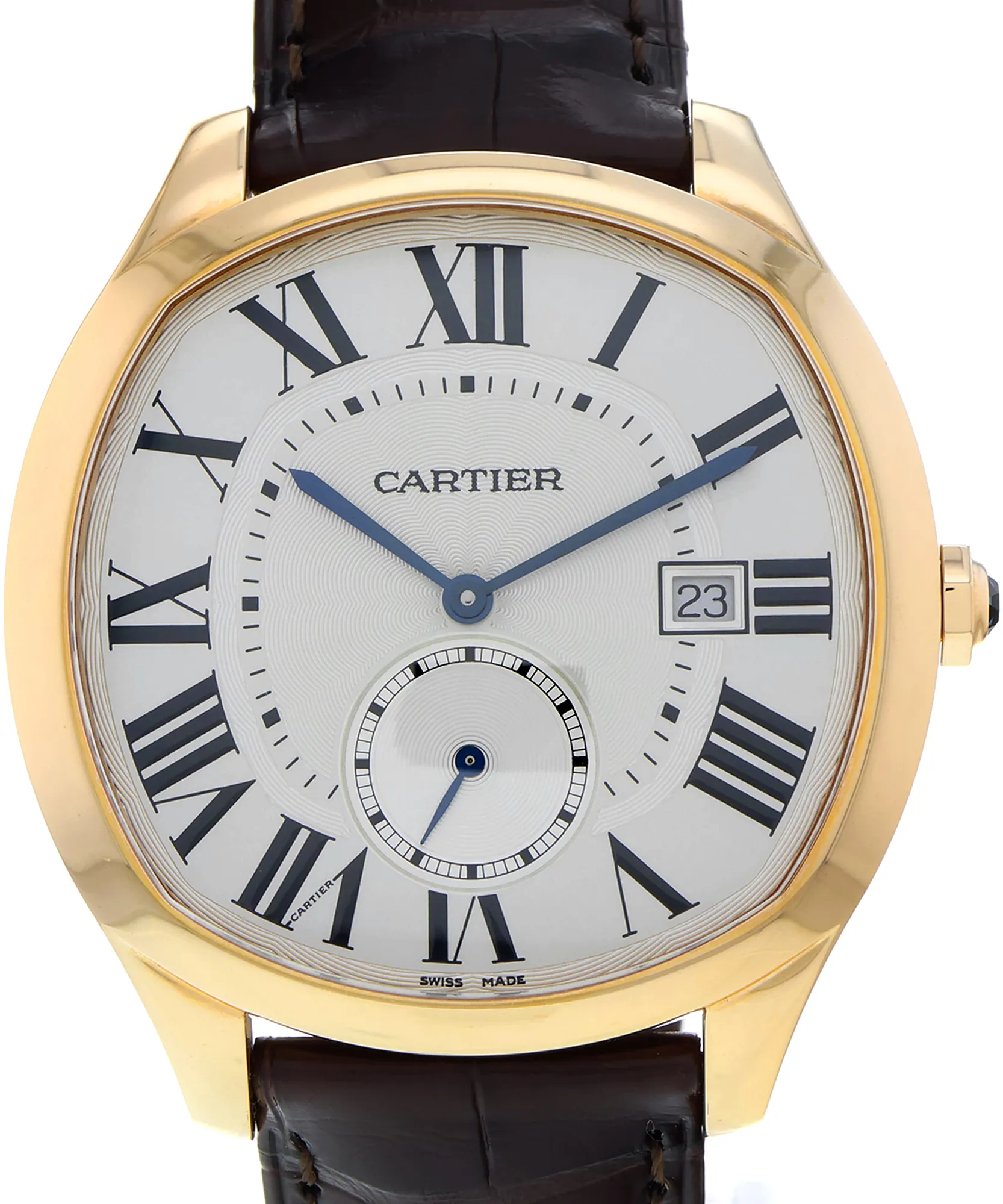 Cartier Drive de Cartier WGNM0003 42mm Rose gold and 18k rose gold Silver