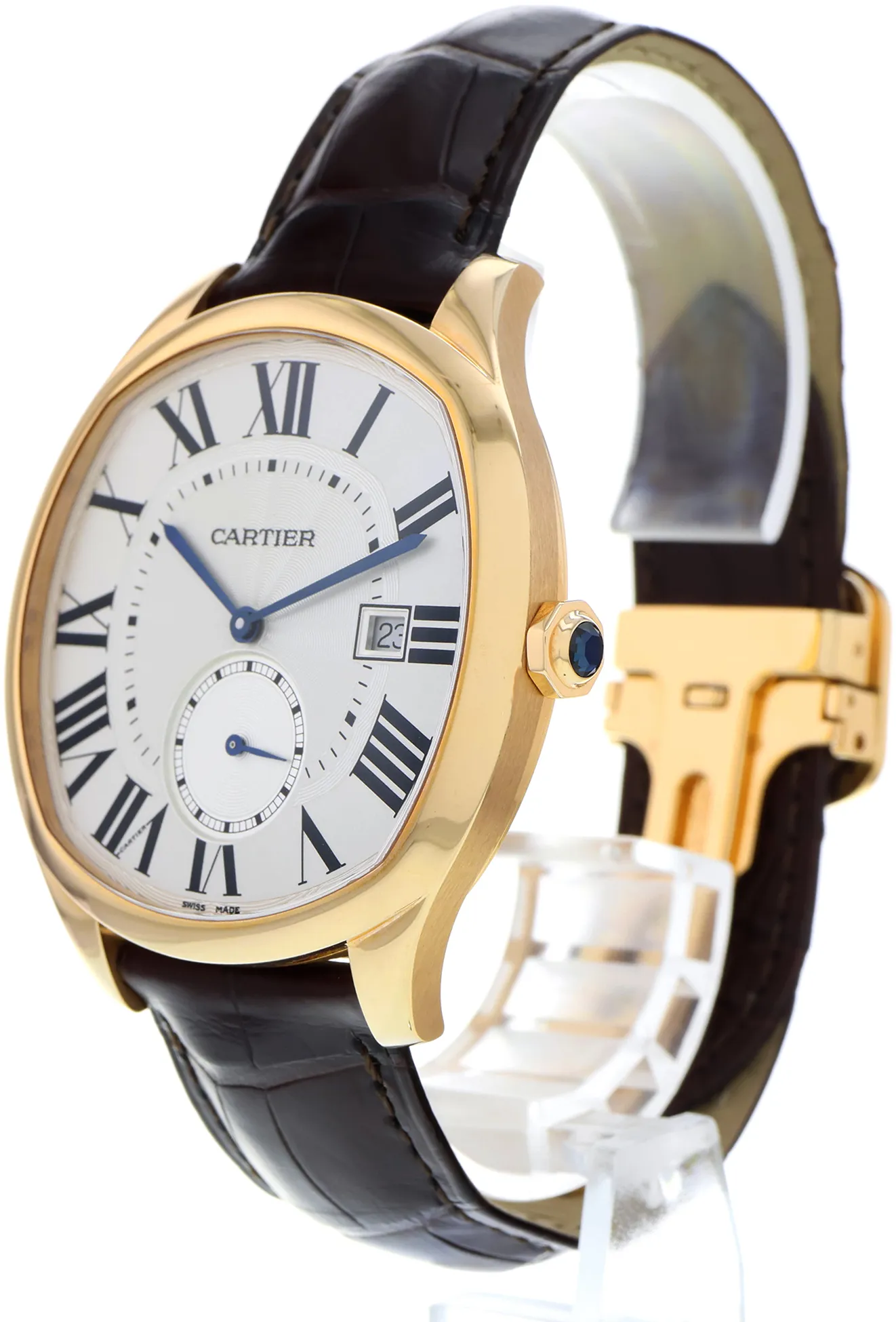 Cartier Drive de Cartier WGNM0003 42mm Rose gold and 18k rose gold Silver 1