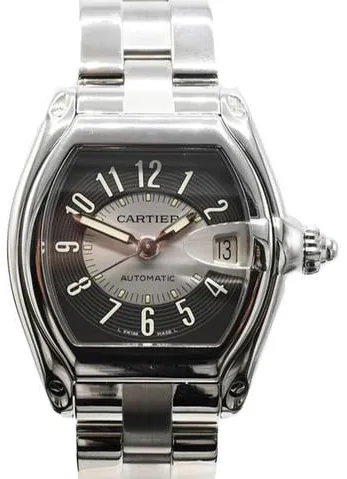 Cartier Roadster W62001V3 37mm Stainless steel Black