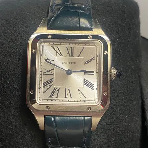 Cartier Santos Dumont WSSA0022 43.5mm Stainless steel Silver 3