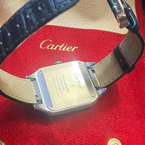 Cartier Santos Dumont WSSA0022 43.5mm Stainless steel Silver 4