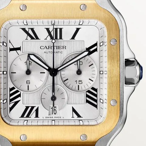 Cartier Santos W2SA0008 Stainless steel Silver 1