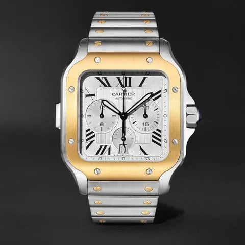 Cartier Santos W2SA0008 Stainless steel Silver