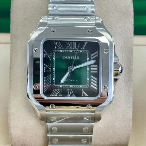 Cartier Santos WSSA0061 Stainless steel Green