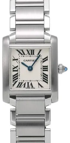 Cartier Tank Française W51008Q3 20mm Stainless steel Silver