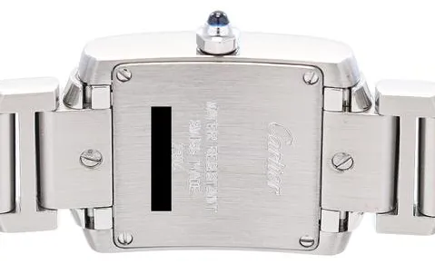 Cartier Tank Française W51008Q3 Stainless steel Silver 6