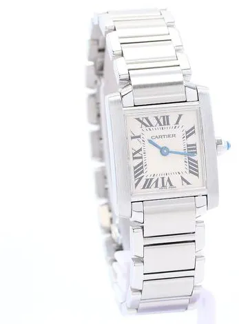 Cartier Tank Française W51008Q3 Stainless steel Silver 7