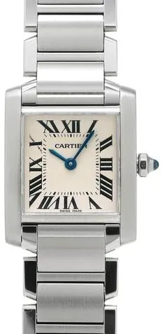 Cartier Tank Française W51008Q3 20mm Stainless steel Silver