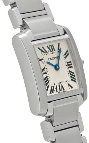 Cartier Tank Française W51008Q3 20mm Stainless steel Silver 2