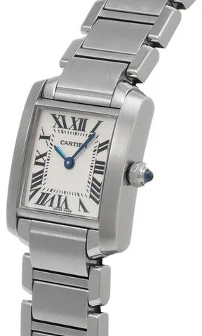 Cartier Tank Française W51008Q3 20mm Stainless steel Silver 1