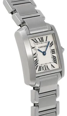 Cartier Tank Française W51008Q3 20mm Stainless steel Silver 2