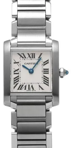 Cartier Tank Française W51008Q3 20mm Stainless steel Silver