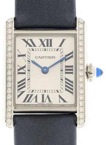 Cartier Tank Must W4TA0016 Stainless steel Silver