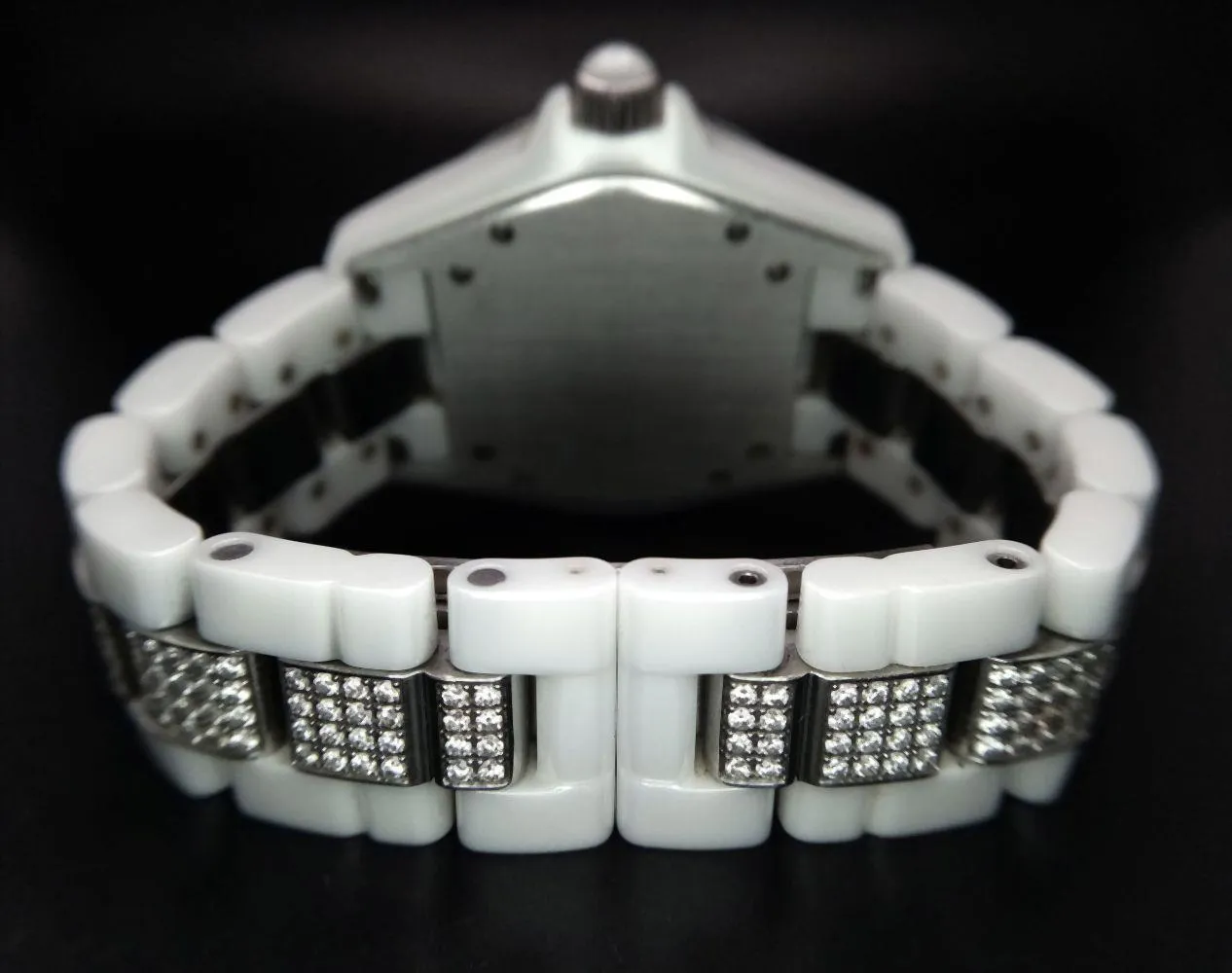 Chanel J12 39mm Ceramic and Stainless steel and Diamond White 6