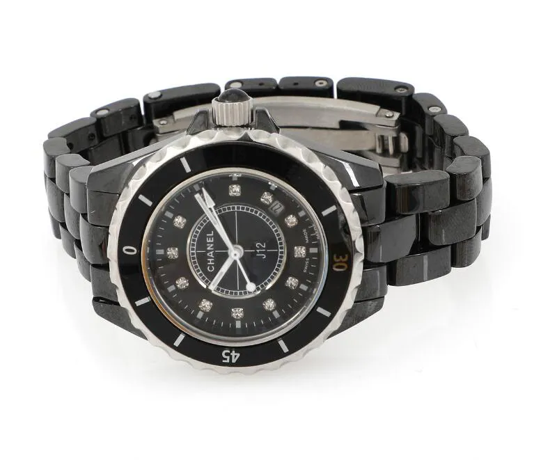 Chanel J12 34.5mm Ceramic and Stainless steel 1