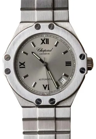 Chopard St. Moritz 8300 38mm Stainless steel Gray