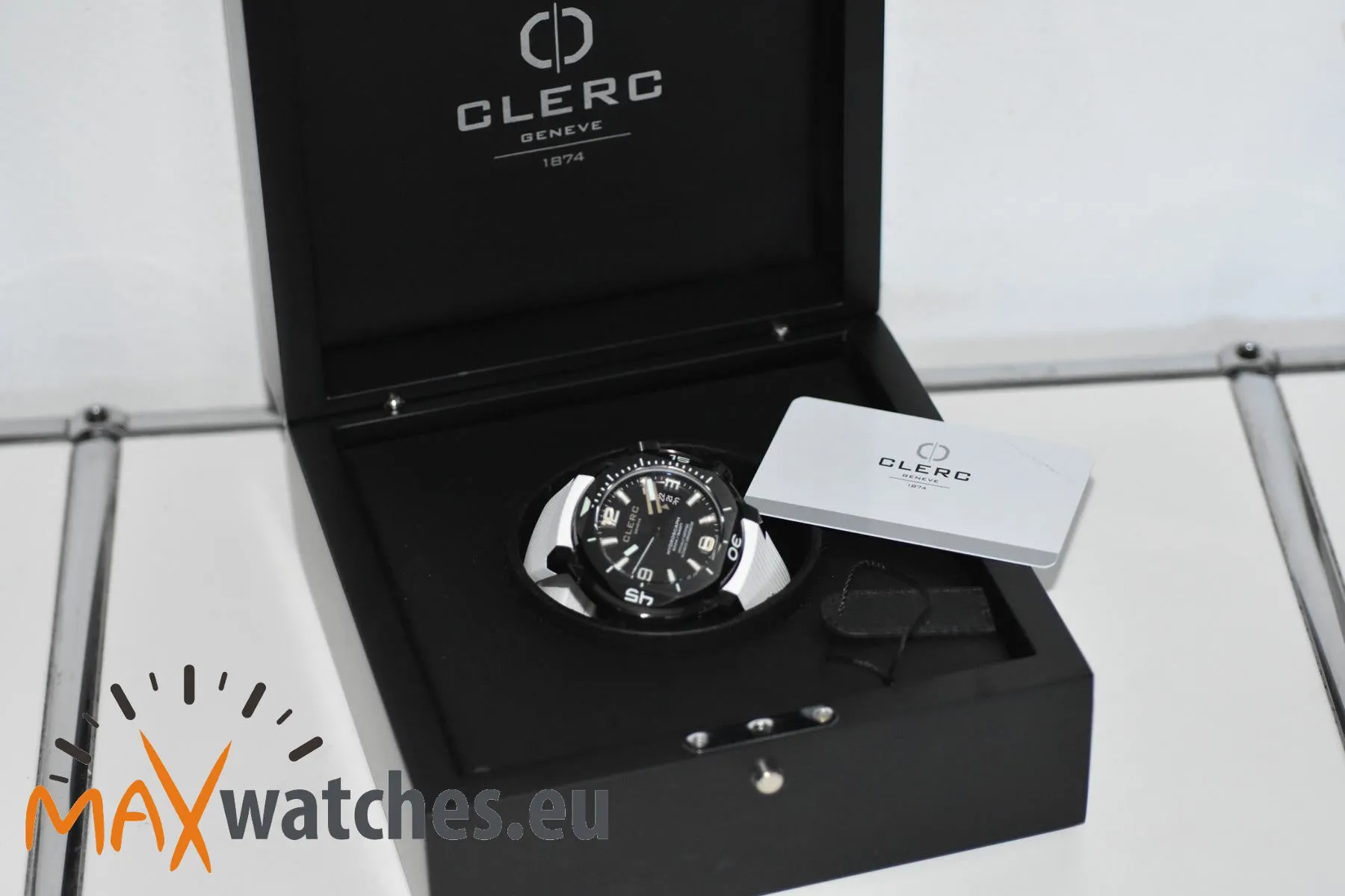 Clerc Hydroscaph H1 H1-1.4.3 44mm Stainless steel Black 10