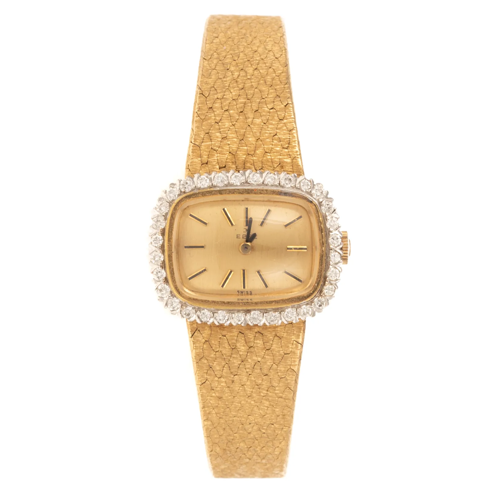 Ebel Diamond and 18k yellow gold Champagne