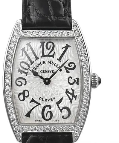 Franck Muller Cintree Curvex 1752 QZ DP 35mm Stainless steel Silver