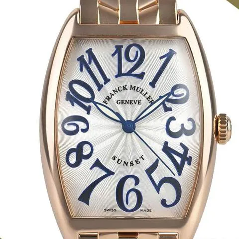 Franck Muller Cintree Curvex 2852 SC 43mm Rose gold Silver