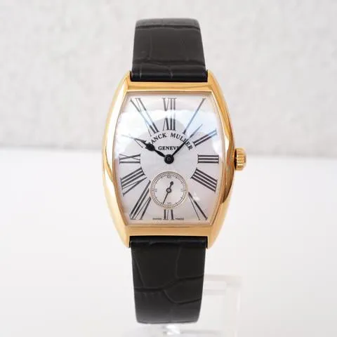 Franck Muller Cintree Curvex 7501 S6 MM 28mm Rose gold Silver