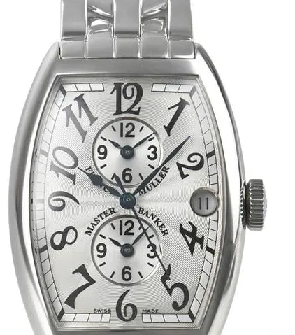 Franck Muller Master Banker 5850 MB 32mm Stainless steel Silver