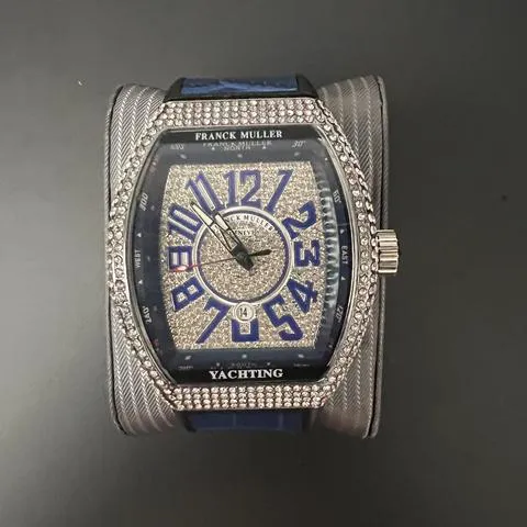 Franck Muller Vanguard V 45 SC DT 44mm Stainless steel Blue 2