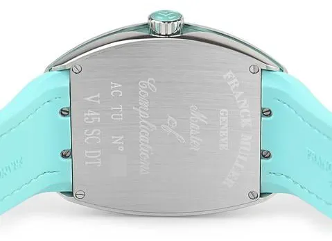 Franck Muller Vanguard V 45 SC DT 44mm Stainless steel Green 5