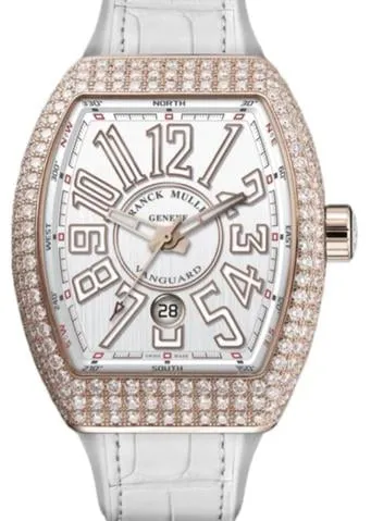 Franck Muller Vanguard V 45 SC DT D (BC) 5N WH WH 44mm Rose gold White