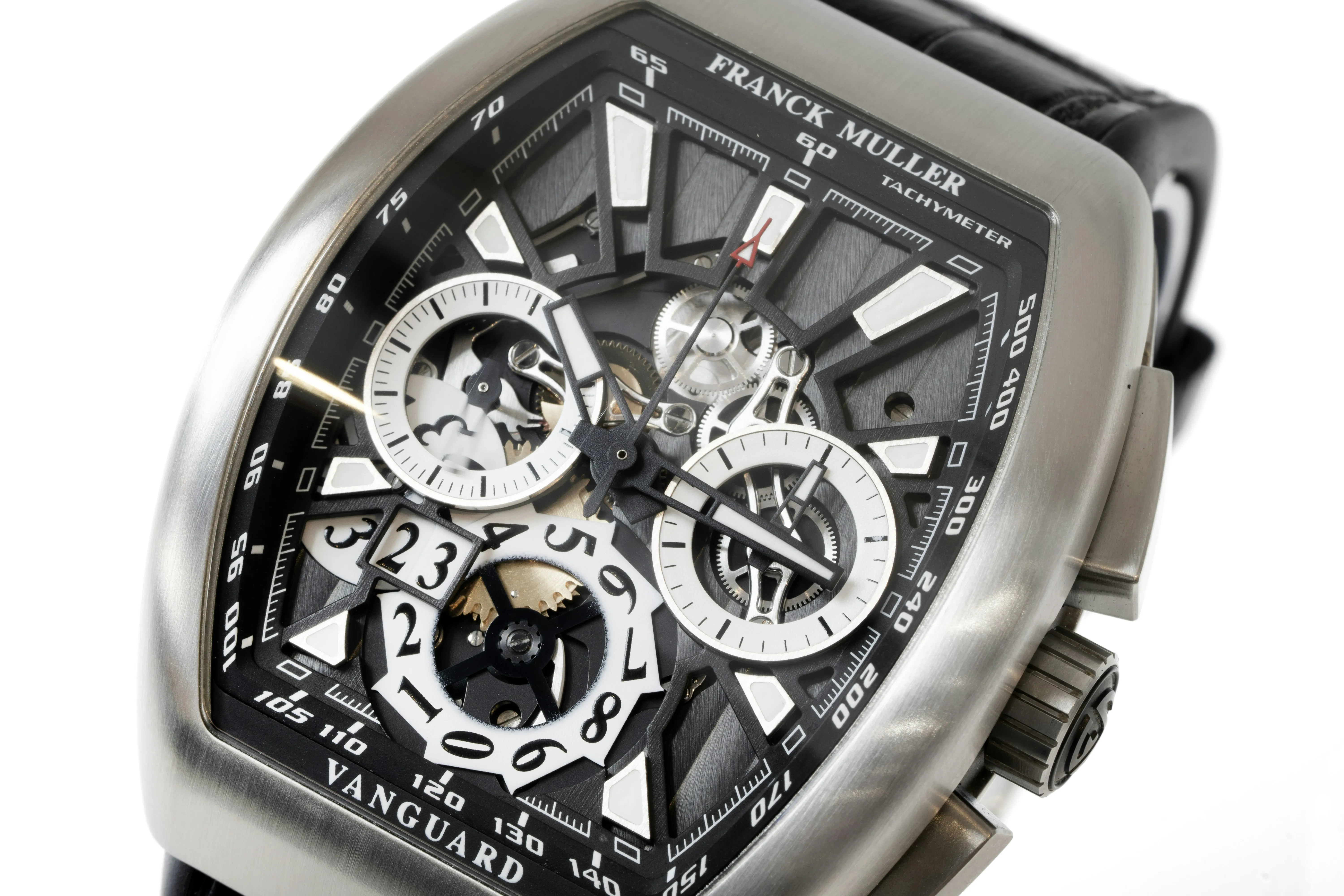 Franck Muller Vanguard V45CCGDSQTNRA 44mm Titanium Black 1