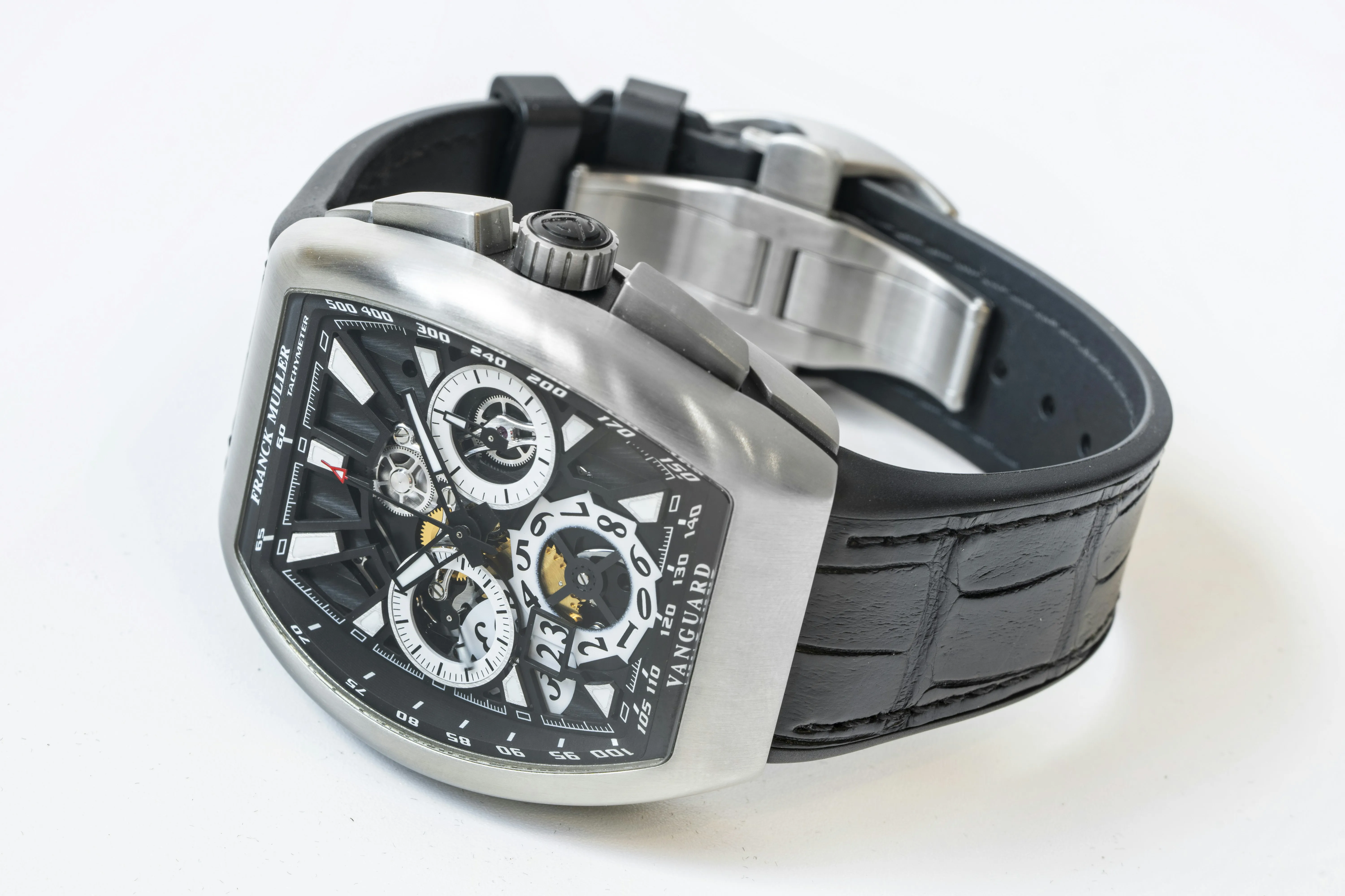 Franck Muller Vanguard V45CCGDSQTNRA 44mm Titanium Black 3