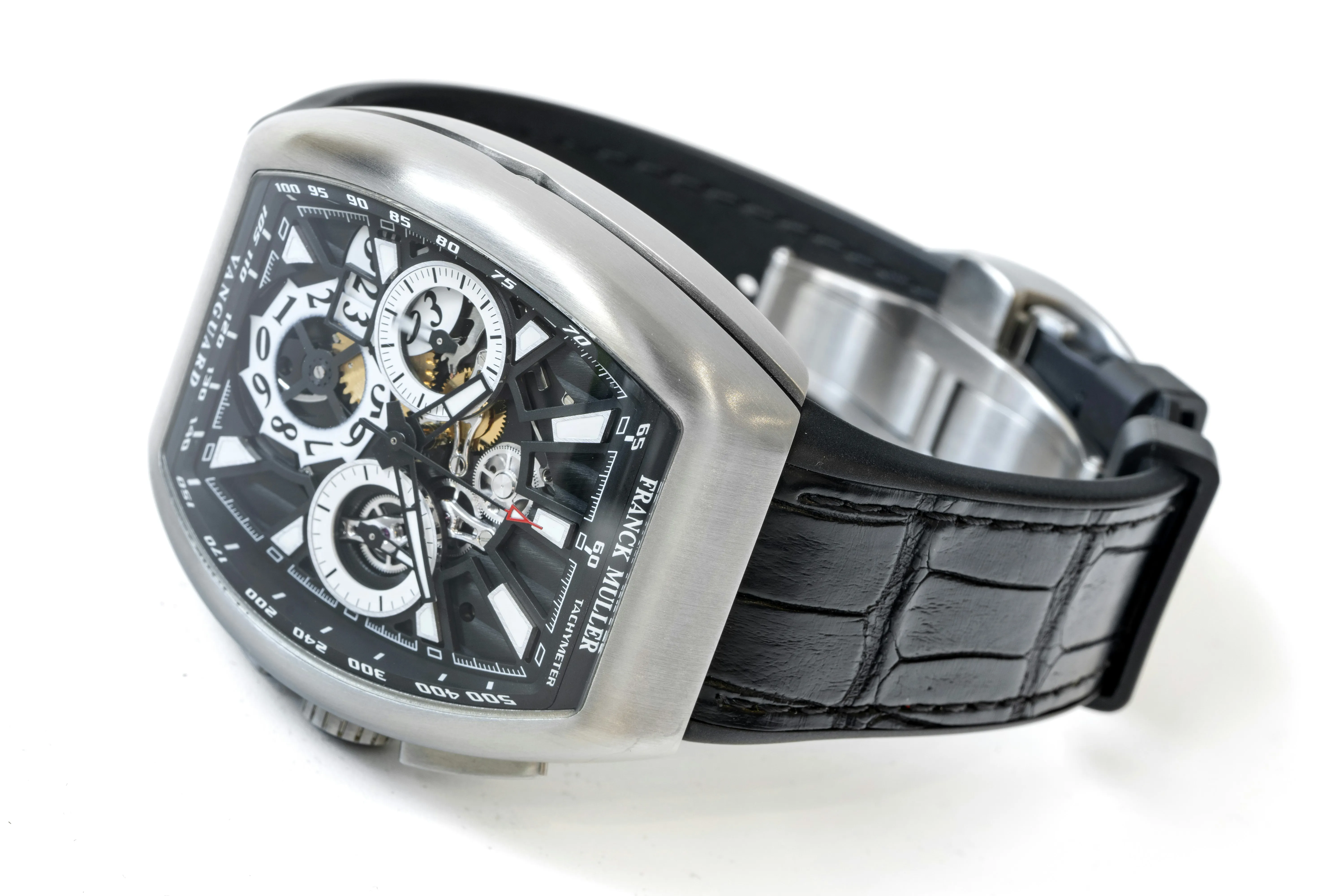 Franck Muller Vanguard V45CCGDSQTNRA 44mm Titanium Black 4