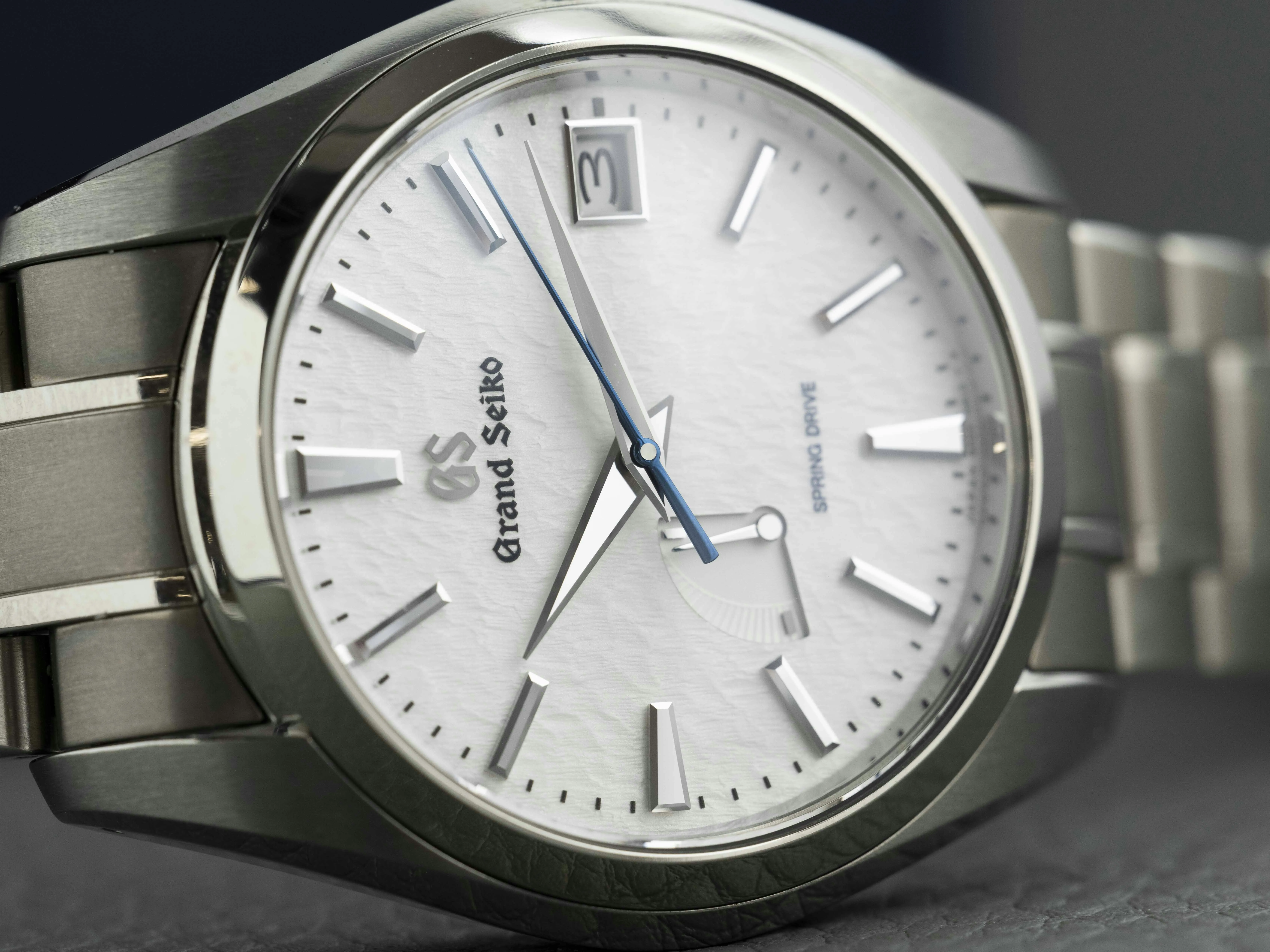 Grand Seiko Spring Drive SBGA211 41mm Titanium White 1