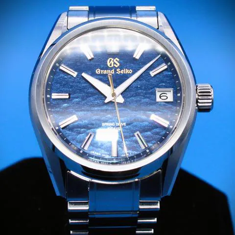 Grand Seiko Spring Drive SLGA007 40mm Stainless steel Blue 1